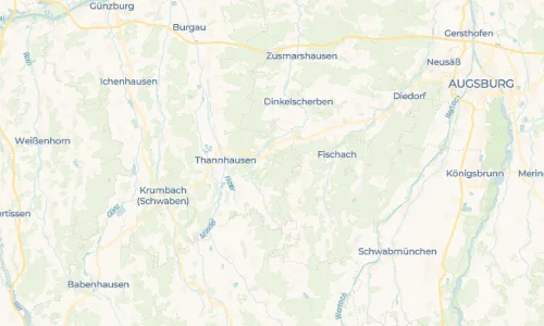 Regenradar Vorschaubild - Aktuelle Niederschläge in Vorderschellenbach und Umgebung
