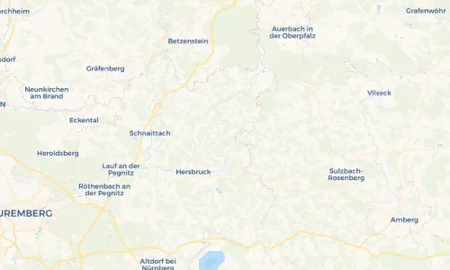 Regenradar Vorschaubild - Aktuelle Niederschläge in Vorra und Umgebung