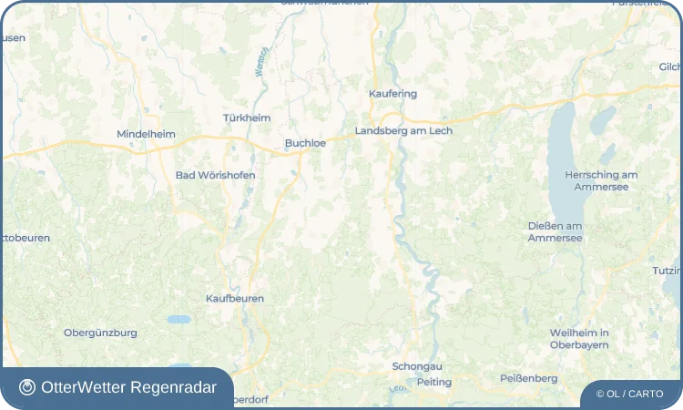 Wetter-Widget-Vorschau mit Vorhersagedaten für Waalhaupten