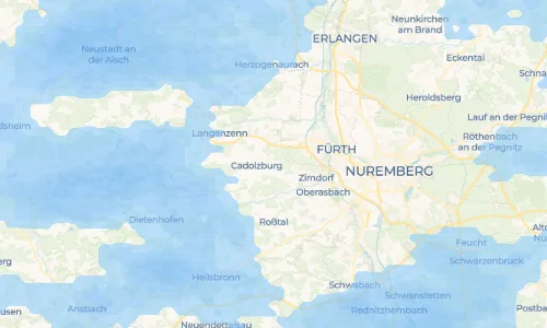Regenradar Wachendorf: aktuelle Niederschläge in Wachendorf und Umgebung, Stand 22. Oktober 2026 um 21:25 Uhr