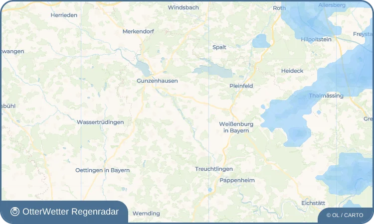 Wetter-Widget-Vorschau mit Vorhersagedaten für Wachenhofen