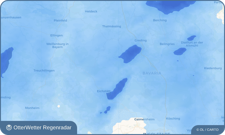 Wetter-Widget-Vorschau mit Vorhersagedaten für Wachenzell