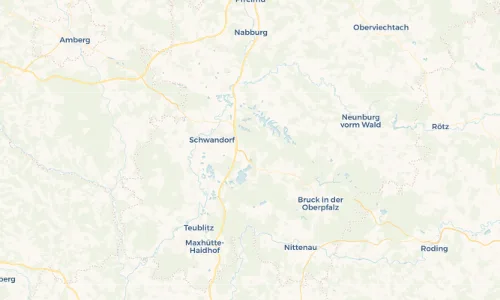 Regenradar Vorschaubild - Aktuelle Niederschläge in Wackersdorf und Umgebung