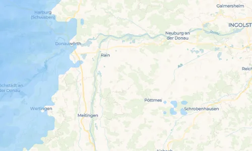 Regenradar Vorschaubild - Aktuelle Niederschläge in Wächtering und Umgebung
