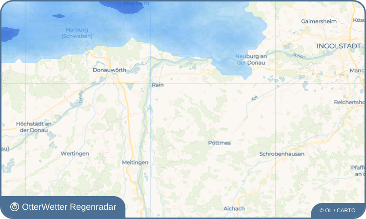 OtterWetter Regenradar-Widget Wächtering