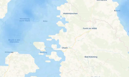 Regenradar Vorschaubild - Aktuelle Niederschläge in Waffenbrunn und Umgebung