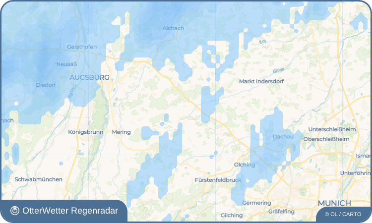 OtterWetter Regenradar-Widget Wagenhofen