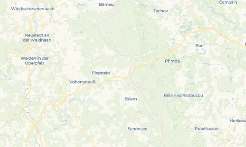 Regenradar Vorschaubild - Aktuelle Niederschläge in Waidhaus und Umgebung