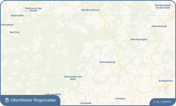 OtterWetter Regenradar-Widget Waizenbach