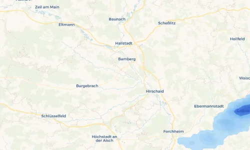 Regenradar Vorschaubild - Aktuelle Niederschläge in Waizendorf und Umgebung