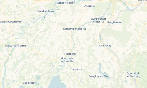 Regenradar Wajon: aktuelle Niederschläge in Wajon und Umgebung, Stand 26. Oktober 2026 um 13:00 Uhr