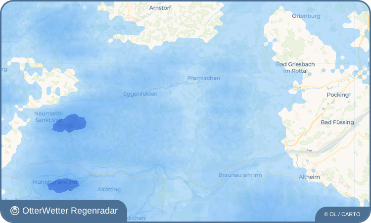 OtterWetter Regenradar-Widget Walburgskirchen