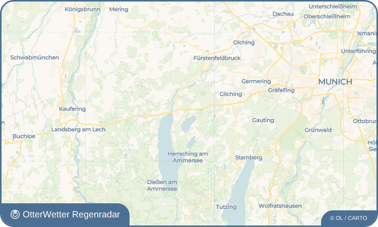 OtterWetter Regenradar-Widget Walchstadt