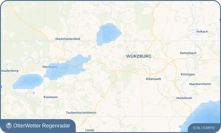 OtterWetter Regenradar-Widget Waldbrunn