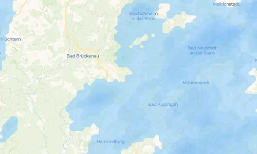 Regenradar-Vorschau: aktuelle Niederschläge in Waldfenster und Umgebung