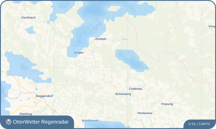 Wetter-Widget-Vorschau mit Vorhersagedaten für Waldhaus