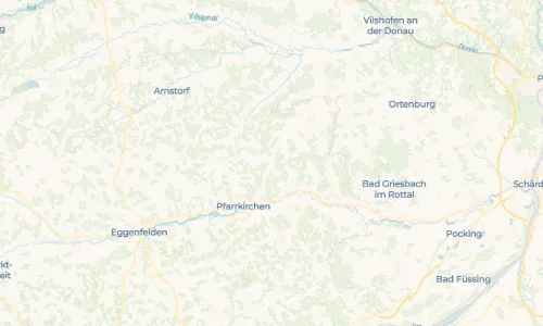Regenradar Vorschaubild - Aktuelle Niederschläge in Waldhof und Umgebung
