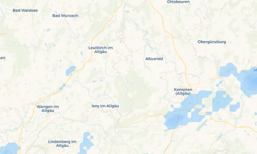 Regenradar Vorschaubild - Aktuelle Niederschläge in Walkenberg und Umgebung