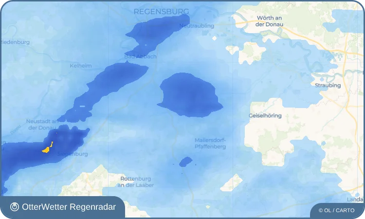 Wetter-Widget-Vorschau mit Vorhersagedaten für Walkenstetten