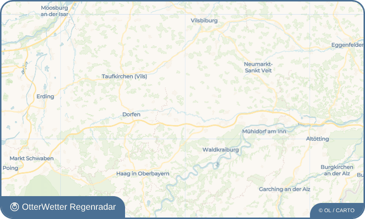 OtterWetter Regenradar-Widget Walkersaich