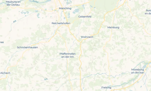 Regenradar Vorschaubild - Aktuelle Niederschläge in Walkersbach und Umgebung