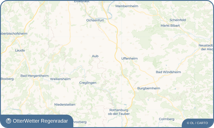 OtterWetter Regenradar-Widget Walkershofen