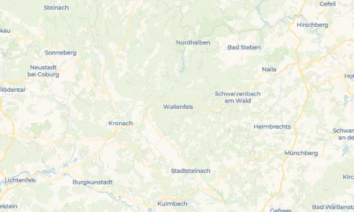 Regenradar-Vorschau: aktuelle Niederschläge in Wallenfels und Umgebung
