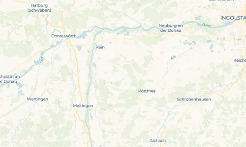 Regenradar Vorschaubild - Aktuelle Niederschläge in Wallerdorf und Umgebung
