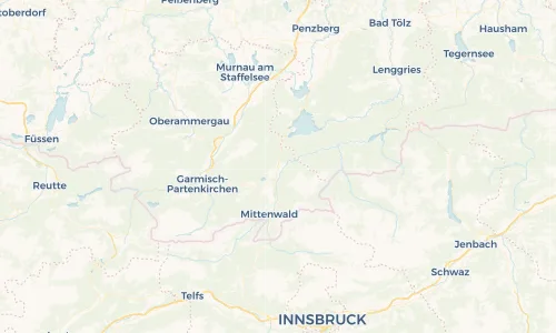 Regenradar Vorschaubild - Aktuelle Niederschläge in Wallgau und Umgebung