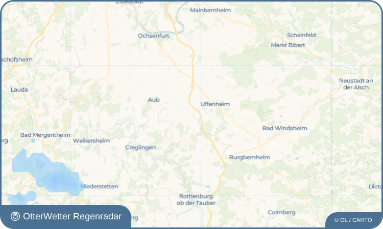 Wetter-Widget-Vorschau mit Vorhersagedaten für Wallmersbach