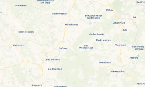 Regenradar Vorschaubild - Aktuelle Niederschläge in Walpenreuth und Umgebung