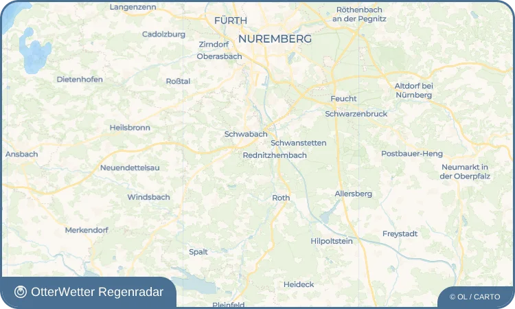 Widget-Vorschau für Walpersdorf Wetter-Widget-Vorschau mit Vorhersagedaten für Walpersdorf