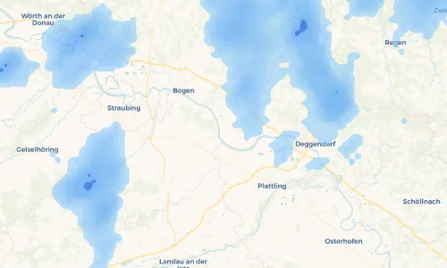 Regenradar Vorschaubild - Aktuelle Niederschläge in Waltendorf und Umgebung