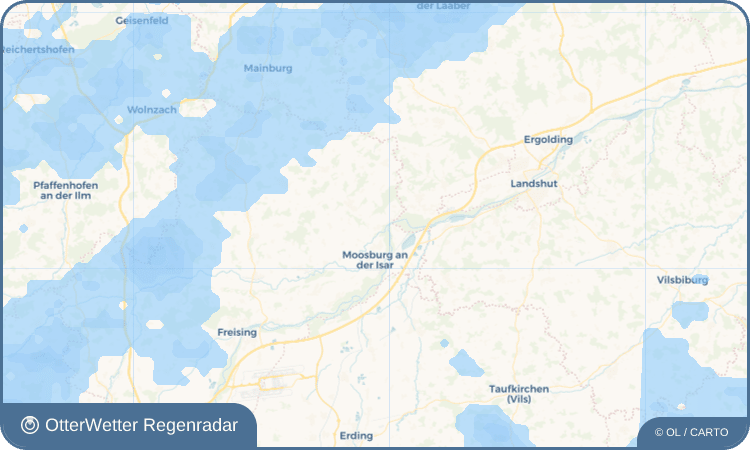 Widget-Vorschau für Wang Wetter-Widget-Vorschau mit Vorhersagedaten für Wang