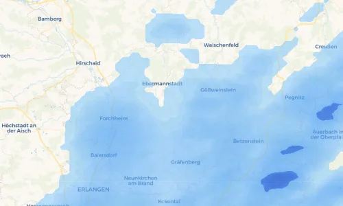 Regenradar Vorschaubild - Aktuelle Niederschläge in Wannbach und Umgebung