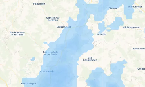Regenradar Vorschaubild - Aktuelle Niederschläge in Wargolshausen und Umgebung