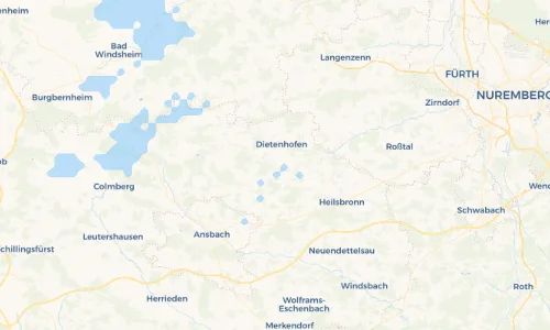 Regenradar Vorschaubild - Aktuelle Niederschläge in Warzfelden und Umgebung