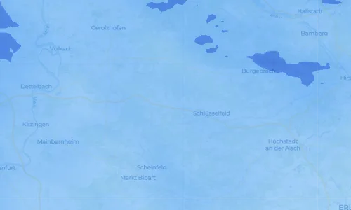 Regenradar Vorschaubild - Aktuelle Niederschläge in Wasserberndorf und Umgebung