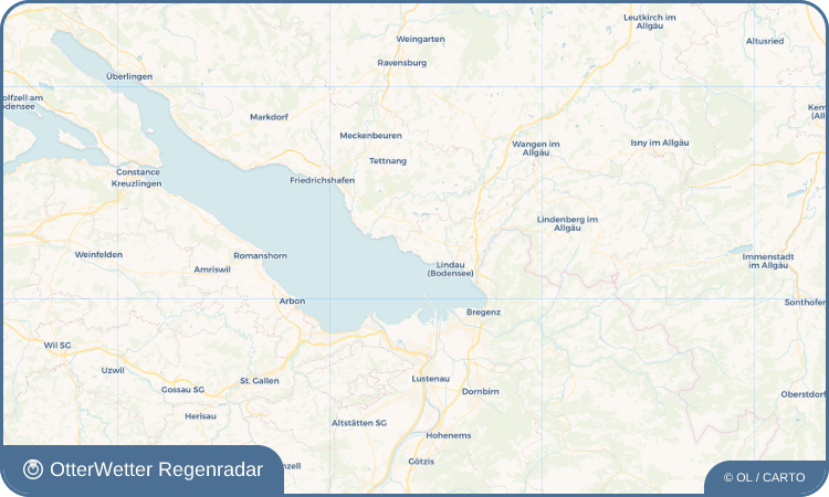 OtterWetter Regenradar-Widget Wasserburg (Bodensee)
