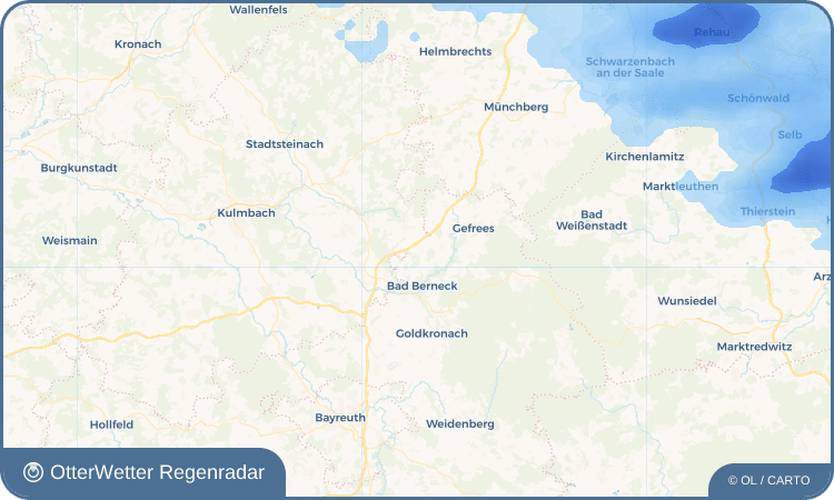 Wetter-Widget-Vorschau mit Vorhersagedaten für Wasserknoden
