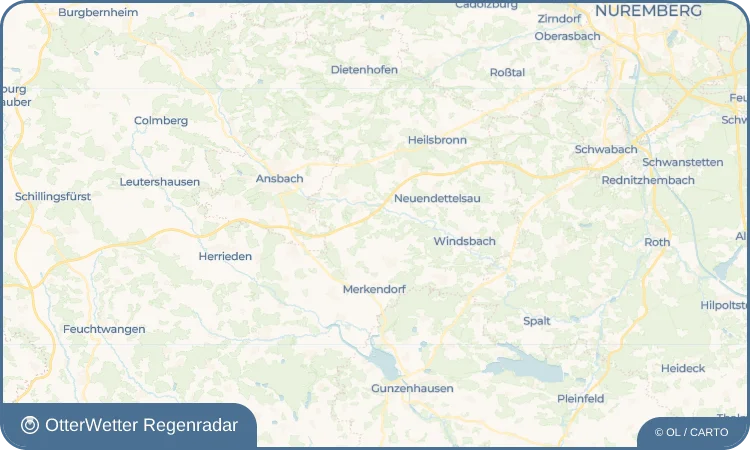 Wetter-Widget-Vorschau mit Vorhersagedaten für Wattenbach