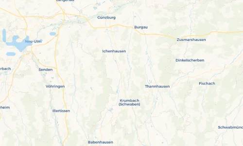 Regenradar-Vorschau: aktuelle Niederschläge in Wattenweiler und Umgebung