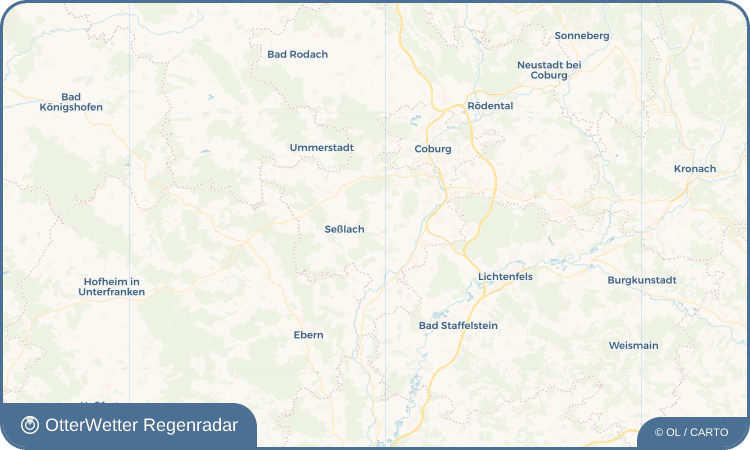 OtterWetter Regenradar-Widget Watzendorf
