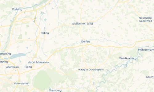 Regenradar Vorschaubild - Aktuelle Niederschläge in Watzling und Umgebung