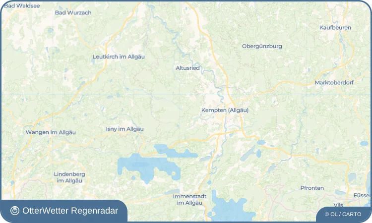 Widget-Vorschau für Wegscheidel Wetter-Widget-Vorschau mit Vorhersagedaten für Wegscheidel