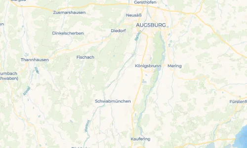 Regenradar Wehringen: aktuelle Niederschläge in Wehringen und Umgebung, Stand 20. Oktober 2026 um 10:45 Uhr