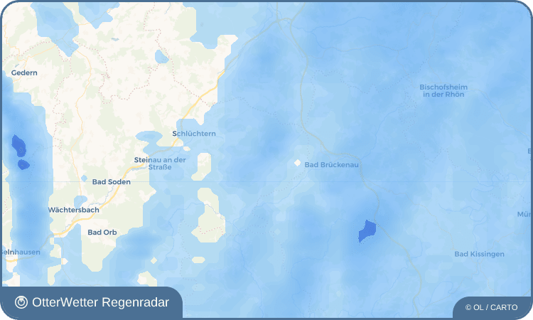 Widget-Vorschau für Weichersbach Wetter-Widget-Vorschau mit Vorhersagedaten für Weichersbach