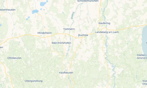 Regenradar Vorschaubild - Aktuelle Niederschläge in Weicht und Umgebung