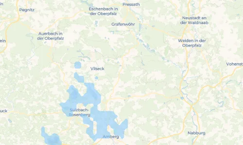 Regenradar Vorschaubild - Aktuelle Niederschläge in Weickenricht und Umgebung