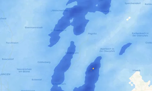 Regenradar Vorschaubild - Aktuelle Niederschläge in Weidensees und Umgebung